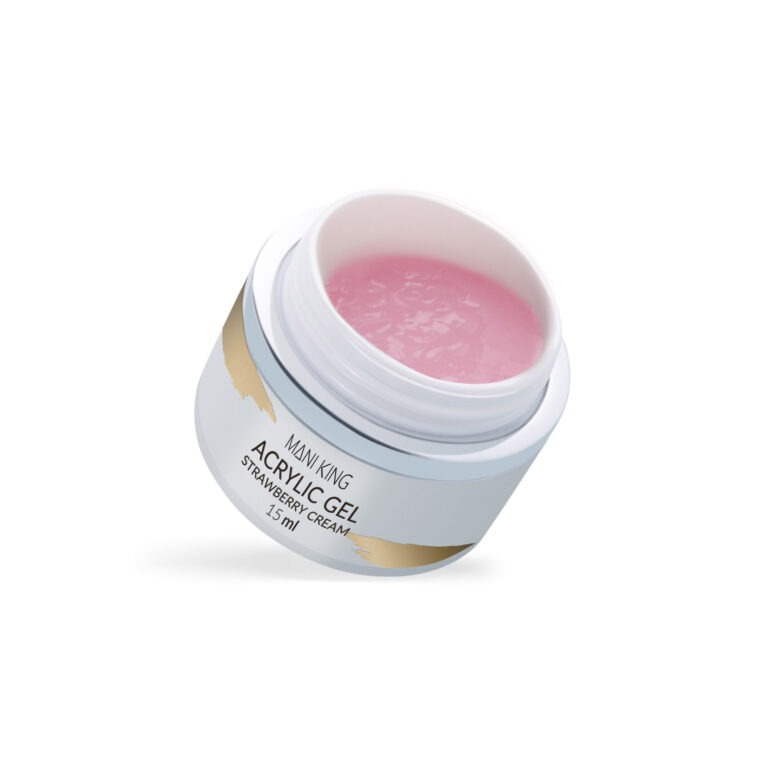 MANI KING ACRYLIC GEL Strawberry Cream – akrylożel do paznokci – 15ml