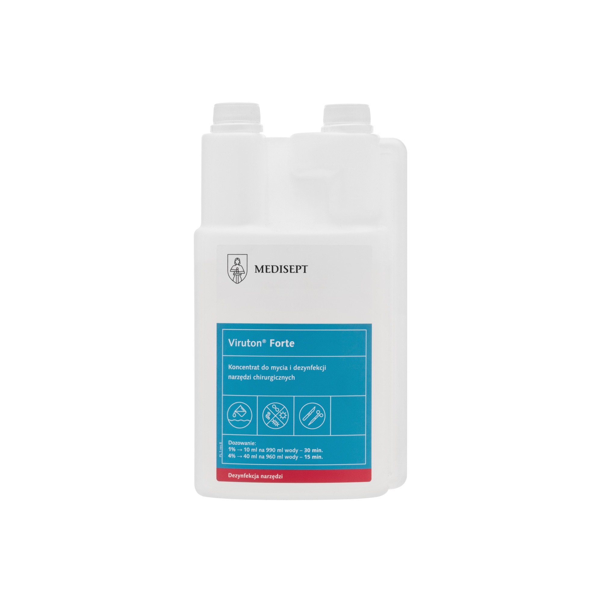 MEDISEPT Viruton Forte Koncentrat do mycia i dezynfekcji narzędzi 1L