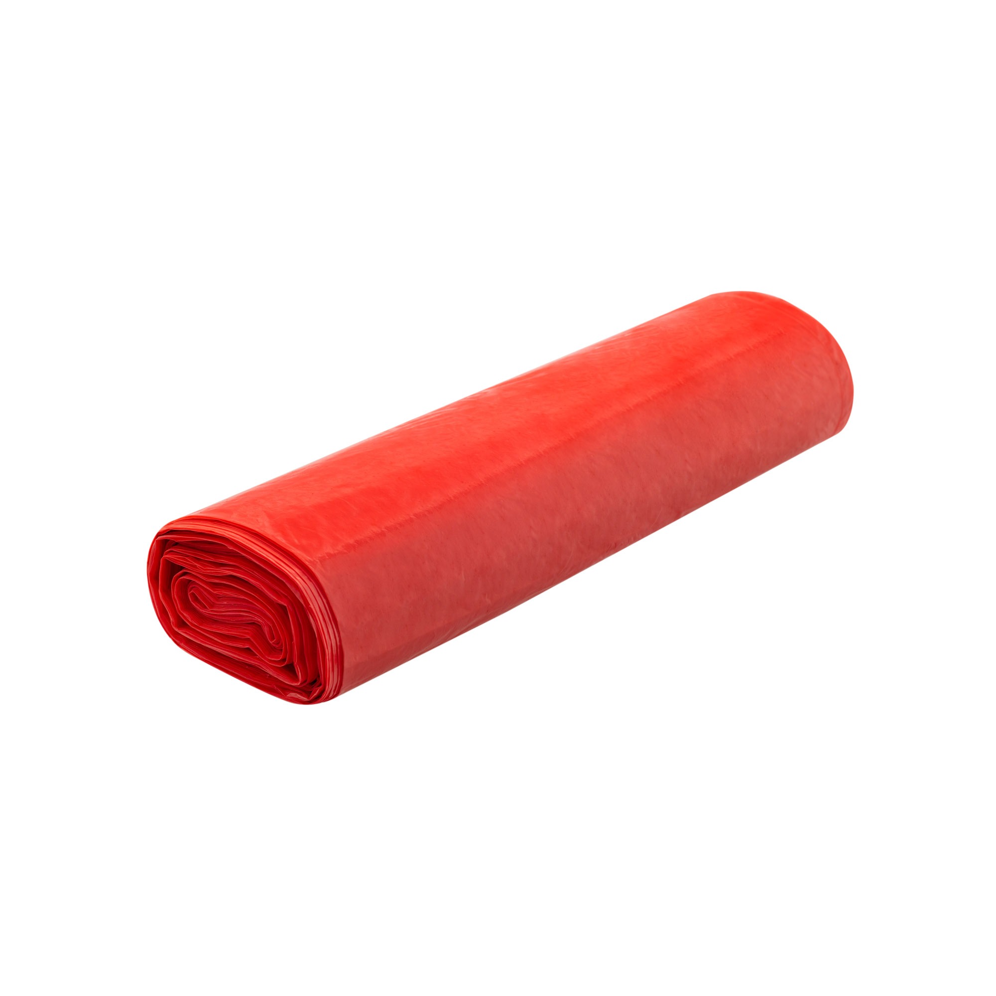Worki sanitarne LDPE czerwone 70×110 120 litrów 25 sztuk