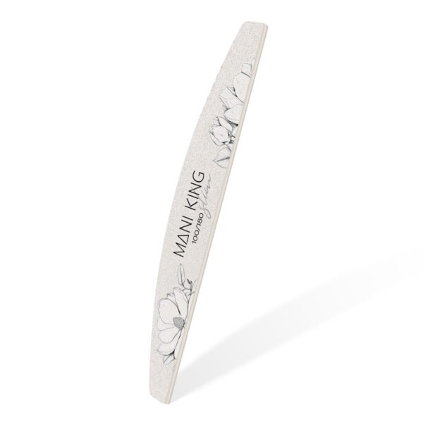 MANI KING Mineralny Pilnik do paznokci FLORA PÓŁKSIĘŻYC 100/180 Slim - 25 szt. - obrazek 6