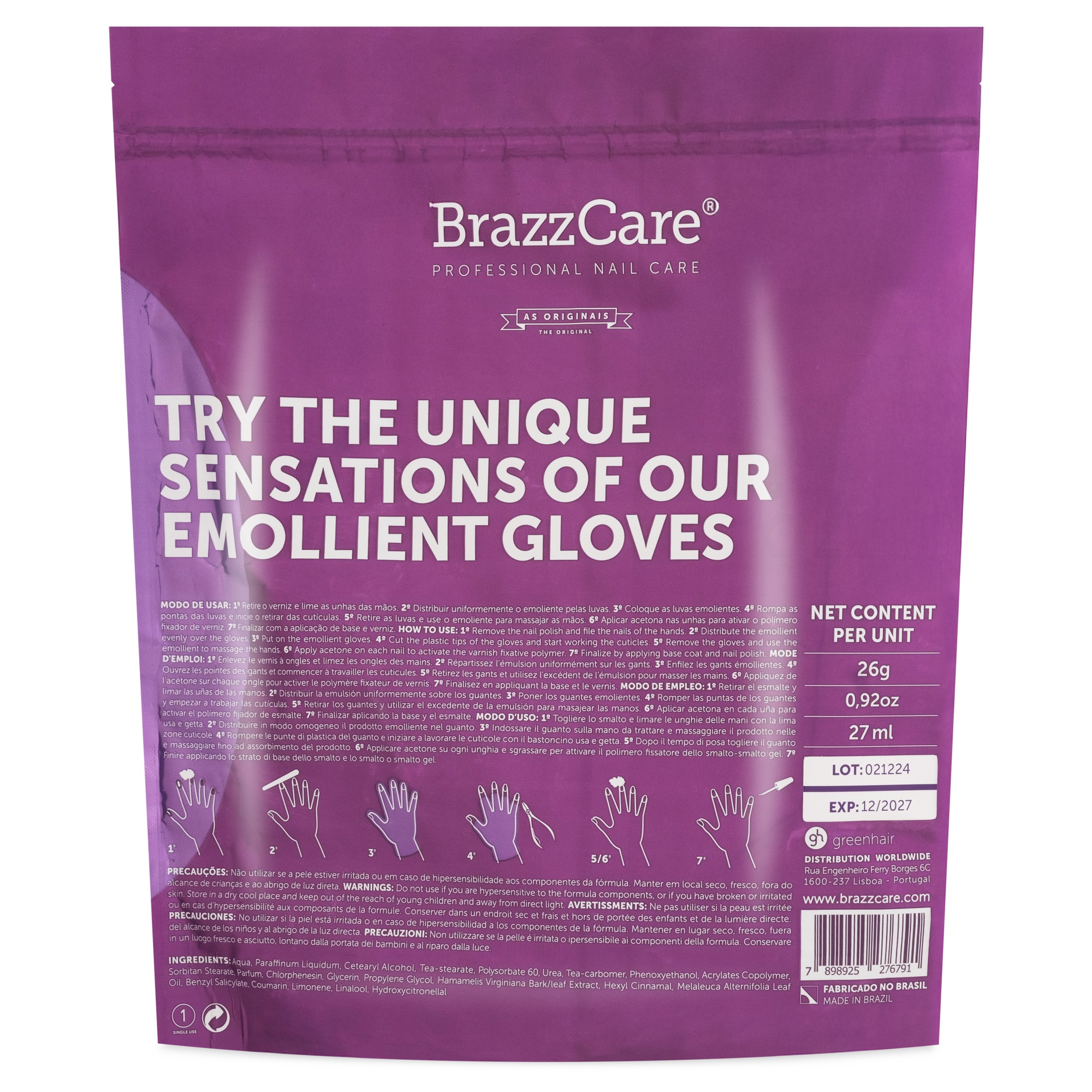 BrazzCare - Rękawice do manicure, 50 szt. - obrazek 6